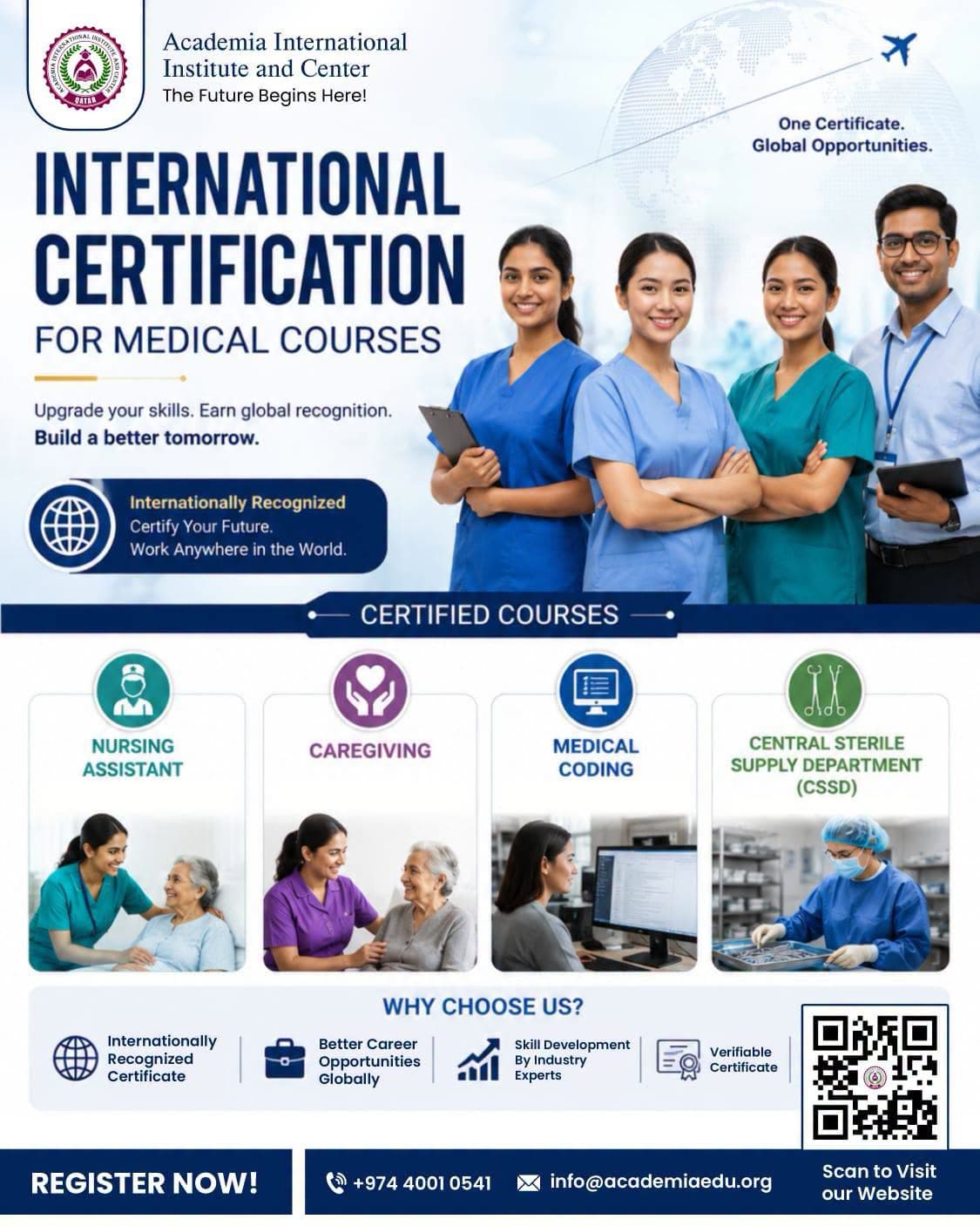 Enroll at Academia International courses and programs in Doha